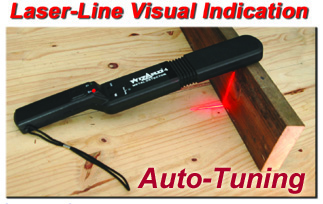 Lumber Wizard 5 Metal Detector - Laser